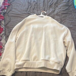 NEW Essentials Fear of God Sweatshirt. Cream Color, Size Small. Never Worn